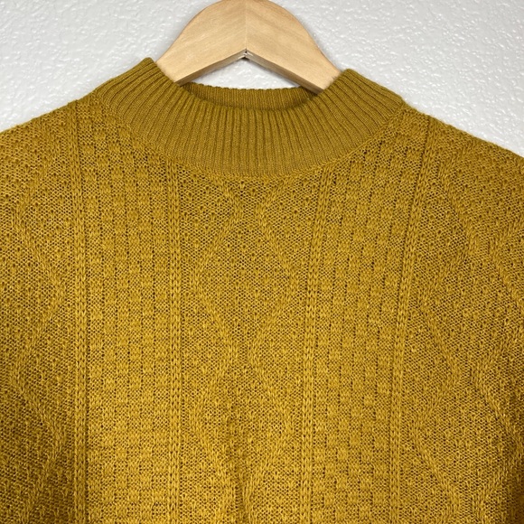 jcpenney Sweaters Vintage Jc Penneys Sweater Short Sleeve Mustard
